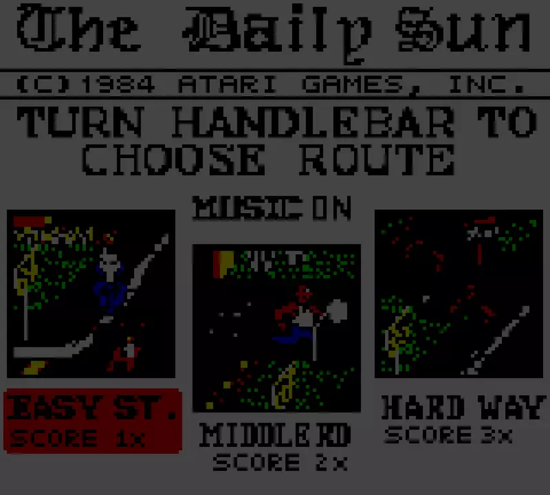 Image n° 4 - screenshots  : Paperboy